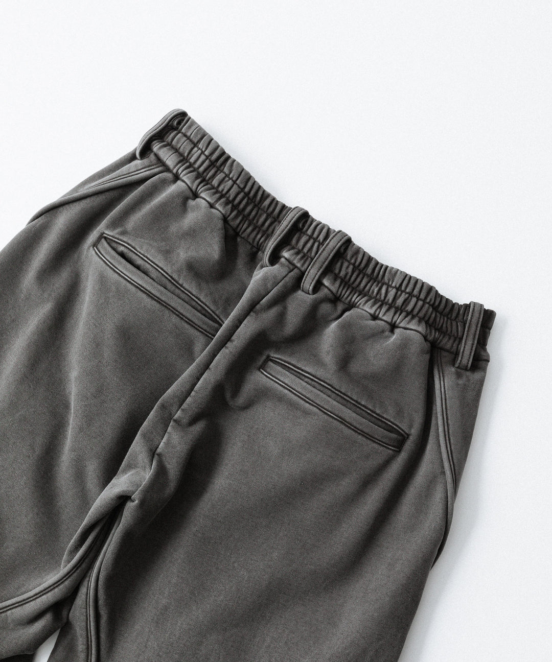 KANEMASA PHIL. カネマサフフィル36G FINE SWEAT DRAPING EASY PANTSのCHARCOAL PIGMENT公式通販サイトsession福岡セレクトショップ