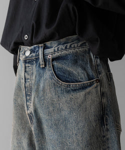 ssstein(シュタイン)のTWIST SEAM BAGGY VINTAGE DENIM JEANS - INDIGOの公式通販サイトsession福岡セレクトショップ
