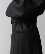 画像をギャラリービューアに読み込む, ssstein(シュタイン)の24AWコレクション OVERSIZED MAXI-LENGTH PEAKED LAPEL COAT - BLACK 公式通販サイトsession福岡セレクトショップ
