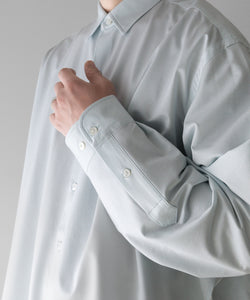 【KANEMASA PHIL.】カネマサフィルのニットシャツ 46G ATOMOSPHERE SHIRT - SAX公式通販サイトsession福岡セレクトショップ
