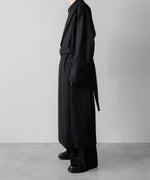 画像をギャラリービューアに読み込む, ssstein(シュタイン)の24AWコレクション OVERSIZED MAXI-LENGTH PEAKED LAPEL COAT - BLACK 公式通販サイトsession福岡セレクトショップ
