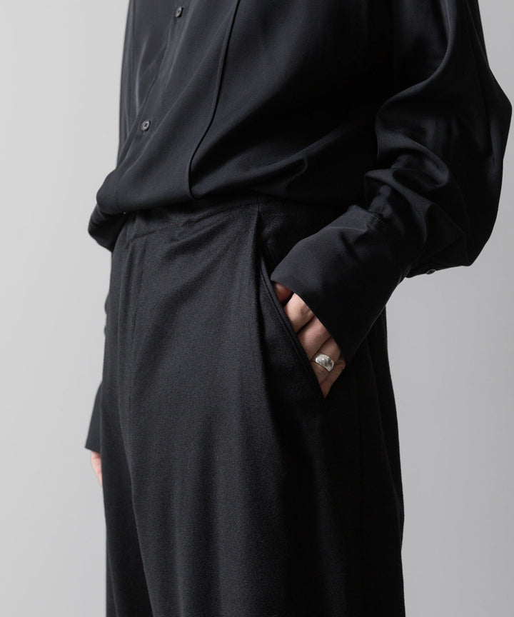  ANTHEM Aアンセムエー のFLANNEL NO-BRAINER PANTS - BLACKの公式通販サイトsession福岡セレクトショップ
