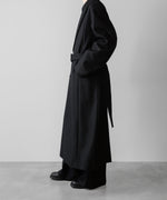 画像をギャラリービューアに読み込む, ssstein(シュタイン)の24AWコレクション OVERSIZED MAXI-LENGTH PEAKED LAPEL COAT - BLACK 公式通販サイトsession福岡セレクトショップ
