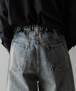 画像をギャラリービューアに読み込む, ssstein(シュタイン)のTWIST SEAM BAGGY VINTAGE DENIM JEANS - INDIGOの公式通販サイトsession福岡セレクトショップ

