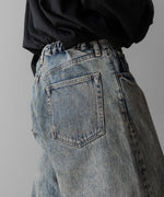 画像をギャラリービューアに読み込む, ssstein(シュタイン)のTWIST SEAM BAGGY VINTAGE DENIM JEANS - INDIGOの公式通販サイトsession福岡セレクトショップ

