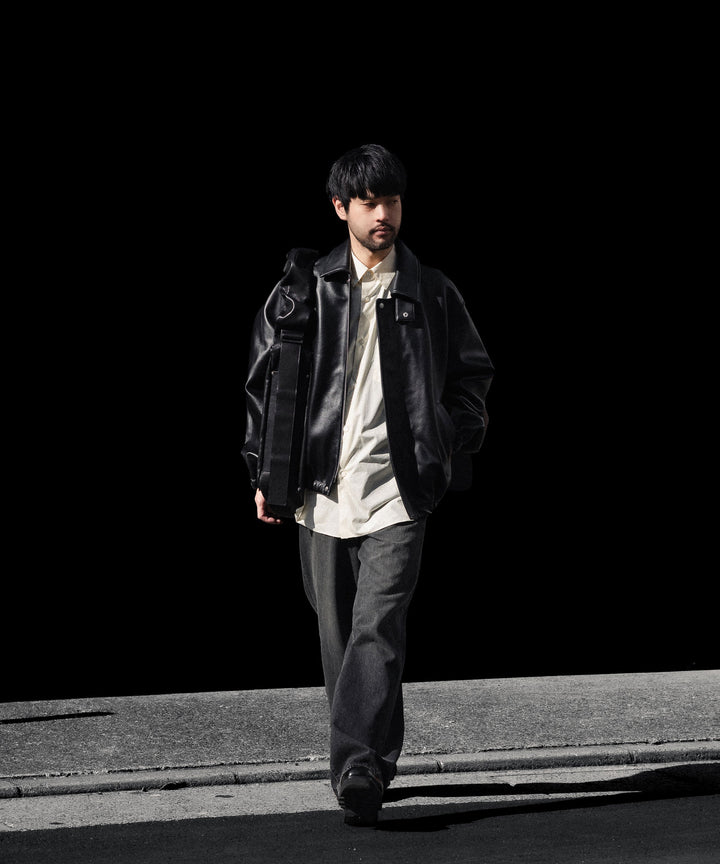 ssstein(シュタイン)のSHEEP LEATHER ZIP SHORT JACKET - BLACKの公式通販サイトsession福岡セレクトショップ