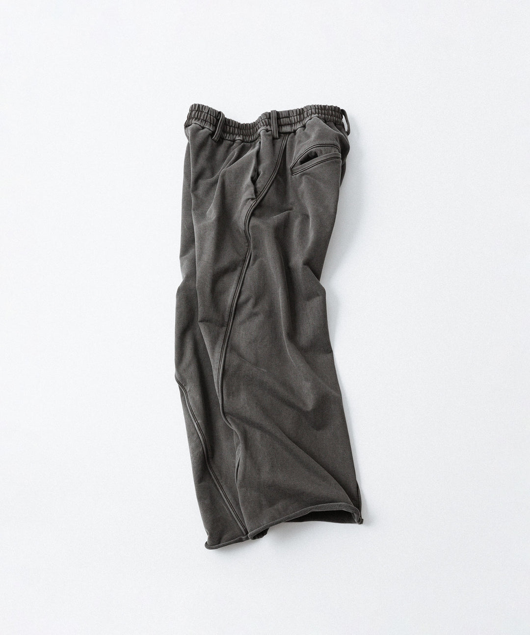 KANEMASA PHIL. カネマサフフィル36G FINE SWEAT DRAPING EASY PANTSのCHARCOAL PIGMENT公式通販サイトsession福岡セレクトショップ