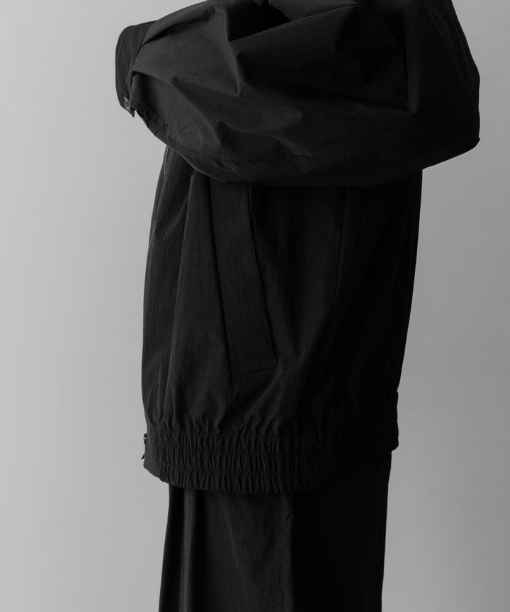 ssstein(シュタイン)のWINDPROOF NYLON ZIP JACKET - BLACKの公式通販サイトsession福岡セレクトショップ