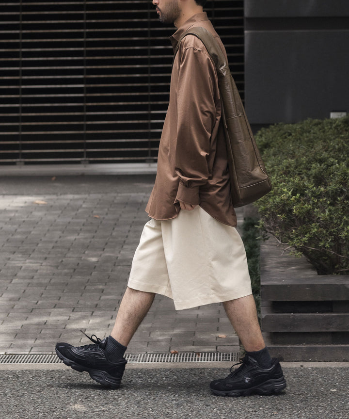 ssstein(シュタイン)のDOUBLE WEAVE COTTON SHORTS - CREAMの公式通販サイトsession福岡セレクトショップ