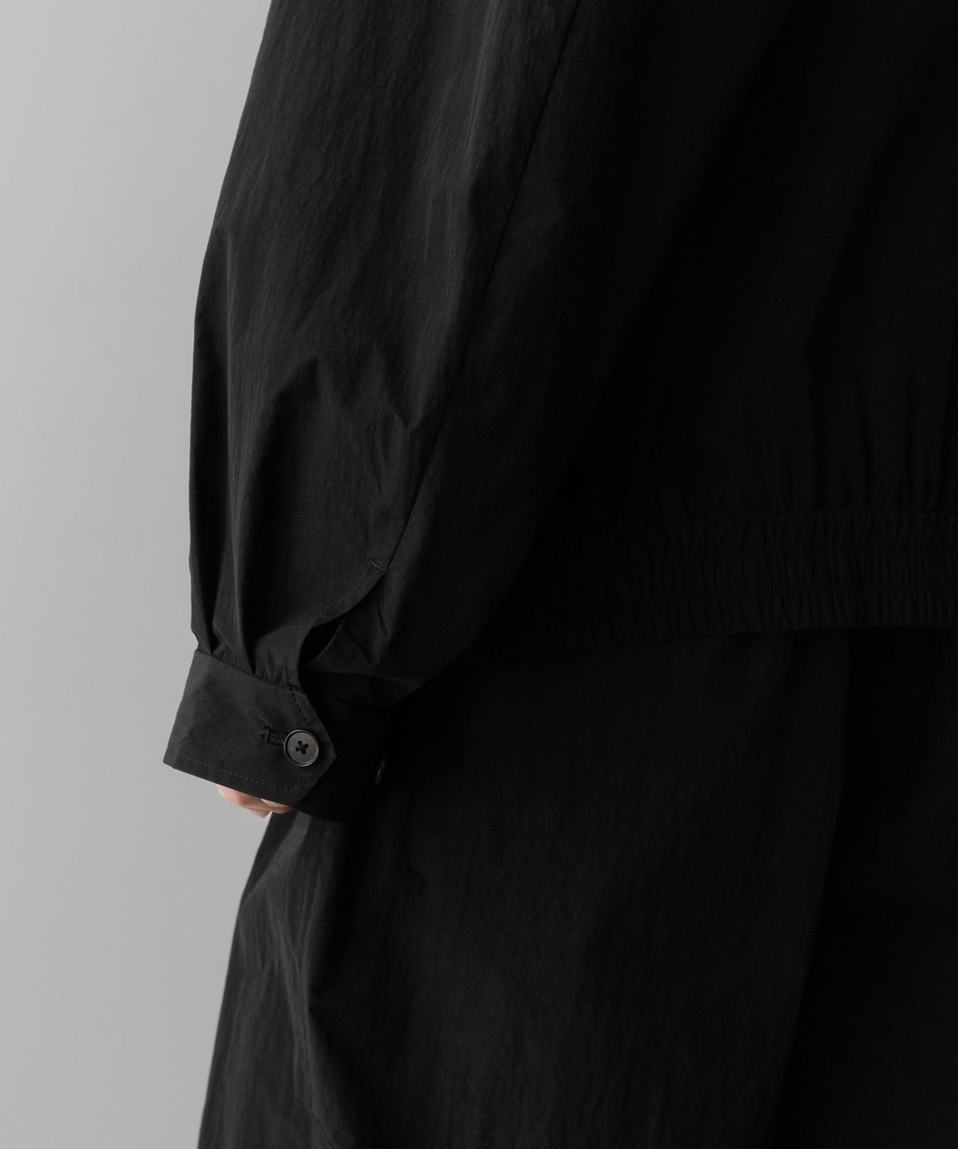 ssstein(シュタイン)のWINDPROOF NYLON ZIP JACKET - BLACKの公式通販サイトsession福岡セレクトショップ