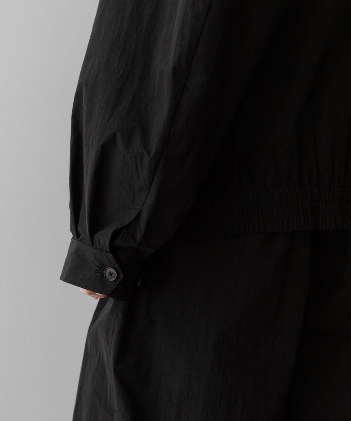 ssstein(シュタイン)のWINDPROOF NYLON ZIP JACKET - BLACKの公式通販サイトsession福岡セレクトショップ