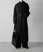 画像をギャラリービューアに読み込む, ssstein(シュタイン)の24AWコレクション OVERSIZED MAXI-LENGTH PEAKED LAPEL COAT - BLACK 公式通販サイトsession福岡セレクトショップ
