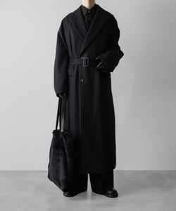 ssstein(シュタイン)の24AWコレクション OVERSIZED MAXI-LENGTH PEAKED LAPEL COAT - BLACK 公式通販サイトsession福岡セレクトショップ