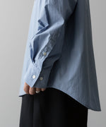 画像をギャラリービューアに読み込む, ssstein(シュタイン)の24AWコレクション OVERSIZED STANDARD SHIRT - BLUE 公式通販サイトsession福岡セレクトショップ
