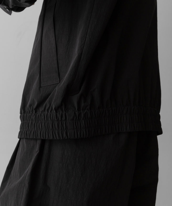 ssstein(シュタイン)のWINDPROOF NYLON ZIP JACKET - BLACKの公式通販サイトsession福岡セレクトショップ