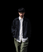 画像をギャラリービューアに読み込む, INTÉRIM - インテリムのSILK LINEN HYPER BIG SHORT DRIZZLER JACKETのBLACK公式通販サイトsession福岡セレクトショップ
