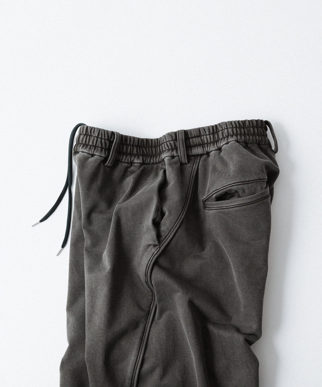 KANEMASA PHIL. カネマサフフィル36G FINE SWEAT DRAPING EASY PANTSのCHARCOAL PIGMENT公式通販サイトsession福岡セレクトショップ