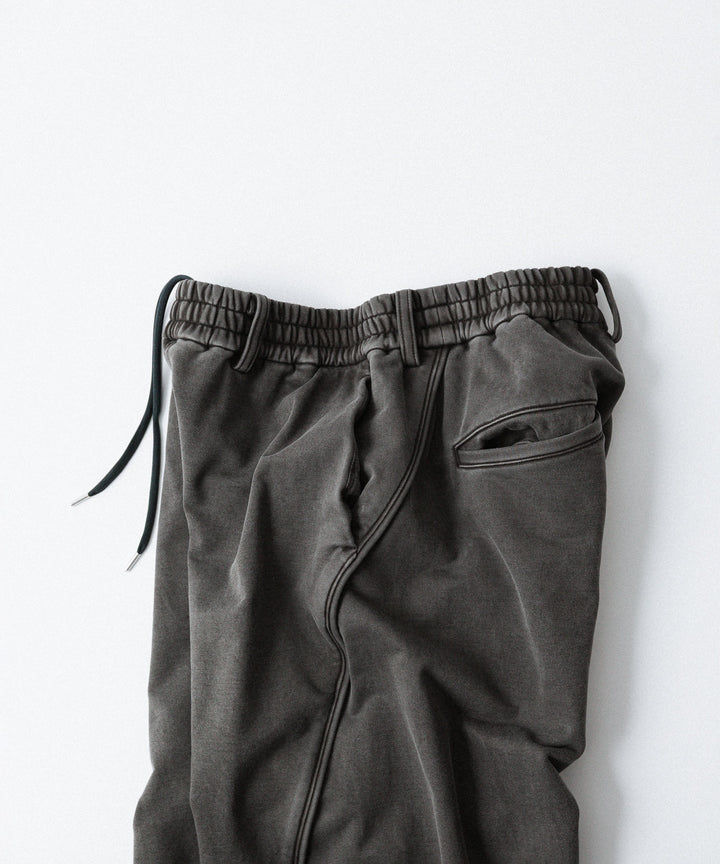 KANEMASA PHIL. カネマサフフィル36G FINE SWEAT DRAPING EASY PANTSのCHARCOAL PIGMENT公式通販サイトsession福岡セレクトショップ