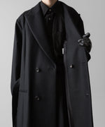 画像をギャラリービューアに読み込む, ssstein(シュタイン)の24AWコレクション OVERSIZED MAXI-LENGTH PEAKED LAPEL COAT - BLACK 公式通販サイトsession福岡セレクトショップ
