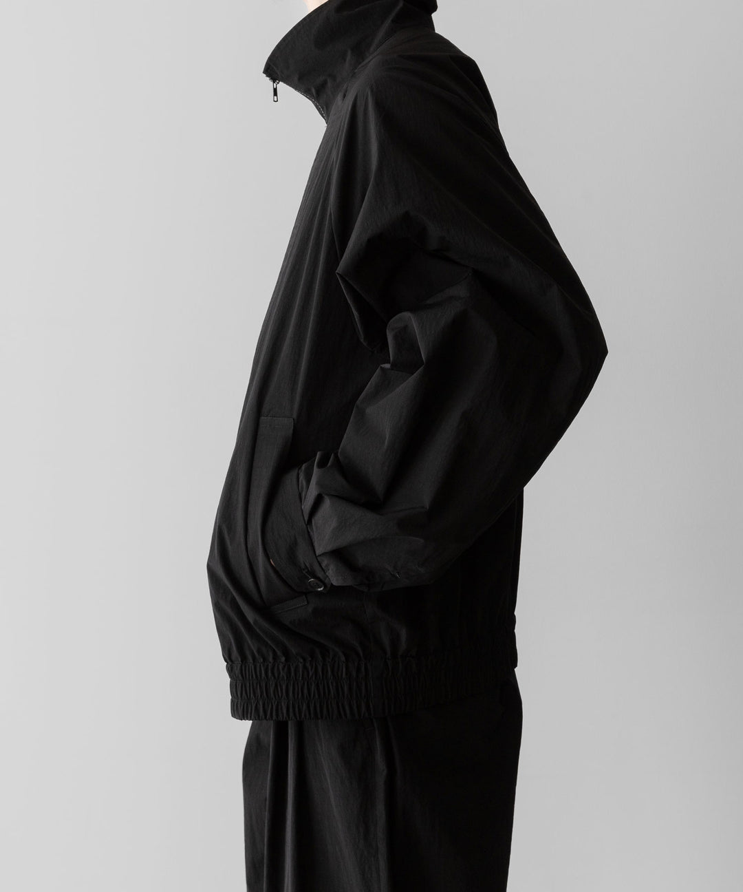 ssstein(シュタイン)のWINDPROOF NYLON ZIP JACKET - BLACKの公式通販サイトsession福岡セレクトショップ