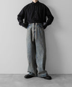 画像をギャラリービューアに読み込む, ssstein(シュタイン)のTWIST SEAM BAGGY VINTAGE DENIM JEANS - INDIGOの公式通販サイトsession福岡セレクトショップ

