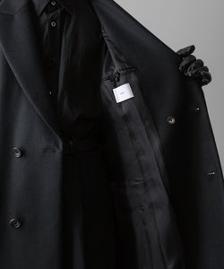 ssstein(シュタイン)の24AWコレクション OVERSIZED MAXI-LENGTH PEAKED LAPEL COAT - BLACK 公式通販サイトsession福岡セレクトショップ