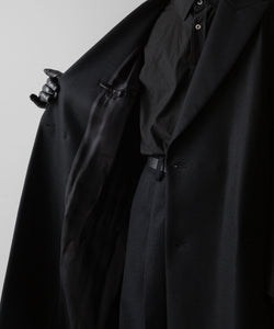 ssstein(シュタイン)の24AWコレクション OVERSIZED MAXI-LENGTH PEAKED LAPEL COAT - BLACK 公式通販サイトsession福岡セレクトショップ