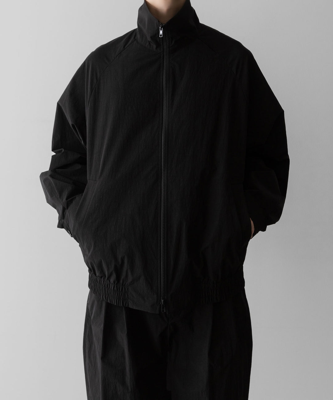 ssstein(シュタイン)のWINDPROOF NYLON ZIP JACKET - BLACKの公式通販サイトsession福岡セレクトショップ
