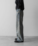 画像をギャラリービューアに読み込む, ssstein(シュタイン)のTWIST SEAM BAGGY VINTAGE DENIM JEANS - INDIGOの公式通販サイトsession福岡セレクトショップ

