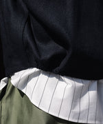 画像をギャラリービューアに読み込む, INTÉRIM - インテリムのSILK LINEN HYPER BIG SHORT DRIZZLER JACKETのBLACK公式通販サイトsession福岡セレクトショップ
