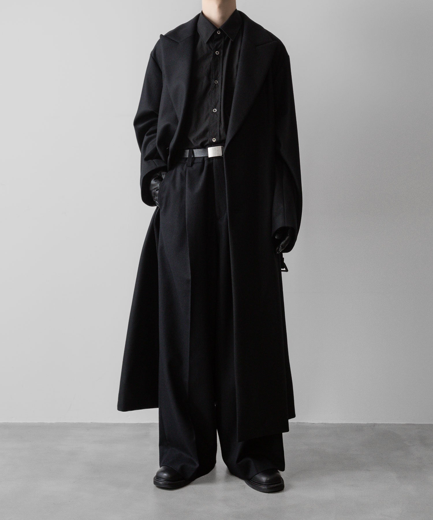 ssstein(シュタイン)の24AWコレクション EXTRA WIDE TROUSERS - BLACK 公式通販サイトsession福岡セレクトショップ