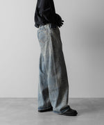 画像をギャラリービューアに読み込む, ssstein(シュタイン)のTWIST SEAM BAGGY VINTAGE DENIM JEANS - INDIGOの公式通販サイトsession福岡セレクトショップ

