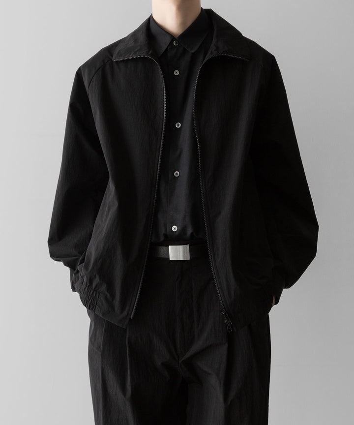 ssstein(シュタイン)のWINDPROOF NYLON ZIP JACKET - BLACKの公式通販サイトsession福岡セレクトショップ