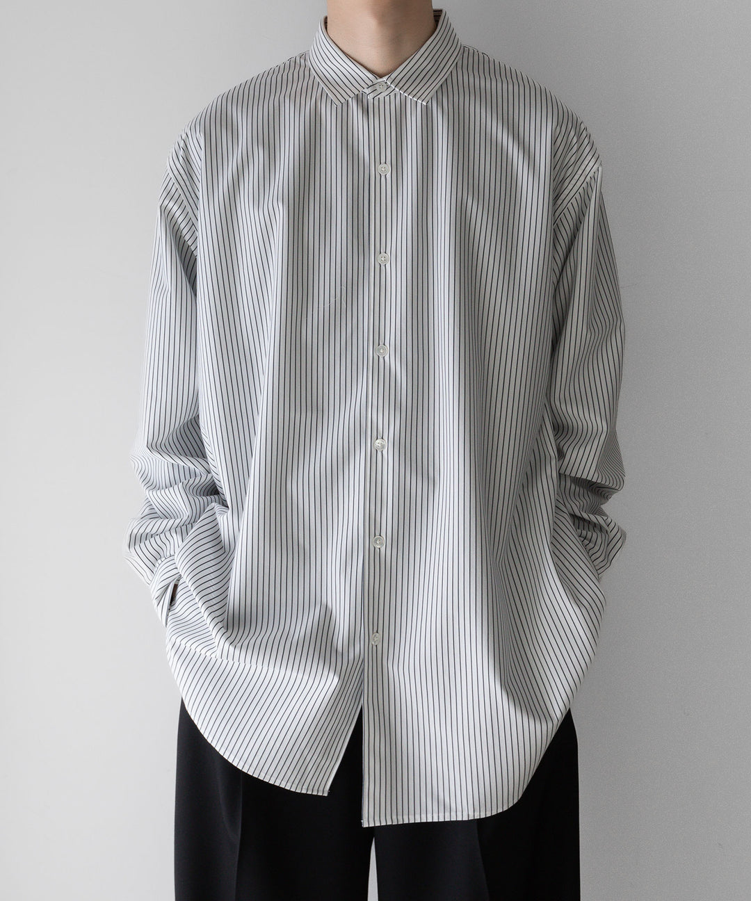 【KANEMASA PHIL.】カネマサフィル 46G ATOMOSPHERE STRIPE SHIRT - WHITE×NAVY sessionセッション福岡セレクトショップ 公式通販サイト