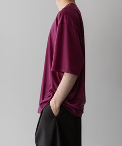 【KANEMASA PHIL.】カネマサフィル 36G WOOL SILKY TEEのPURPLEの公式通販サイトsession福岡セレクトショップ