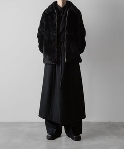 ssstein(シュタイン)の24AWコレクション ACRYLIC FUR JACKET - BLACK 公式通販サイトsession福岡セレクトショップ