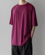 画像をギャラリービューアに読み込む, 【KANEMASA PHIL.】カネマサフィル 36G WOOL SILKY TEEのPURPLEの公式通販サイトsession福岡セレクトショップ
