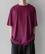 画像をギャラリービューアに読み込む, 【KANEMASA PHIL.】カネマサフィル 36G WOOL SILKY TEEのPURPLEの公式通販サイトsession福岡セレクトショップ
