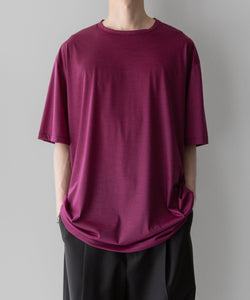 【KANEMASA PHIL.】カネマサフィル 36G WOOL SILKY TEEのPURPLEの公式通販サイトsession福岡セレクトショップ