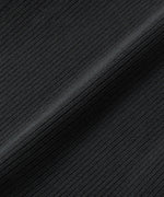 画像をギャラリービューアに読み込む, OPPOSE DUALITY-オポーズデュアリティのNO COLLAR RIB ZIP TOPのBLACK公式通販サイトsession福岡セレクトショップ
