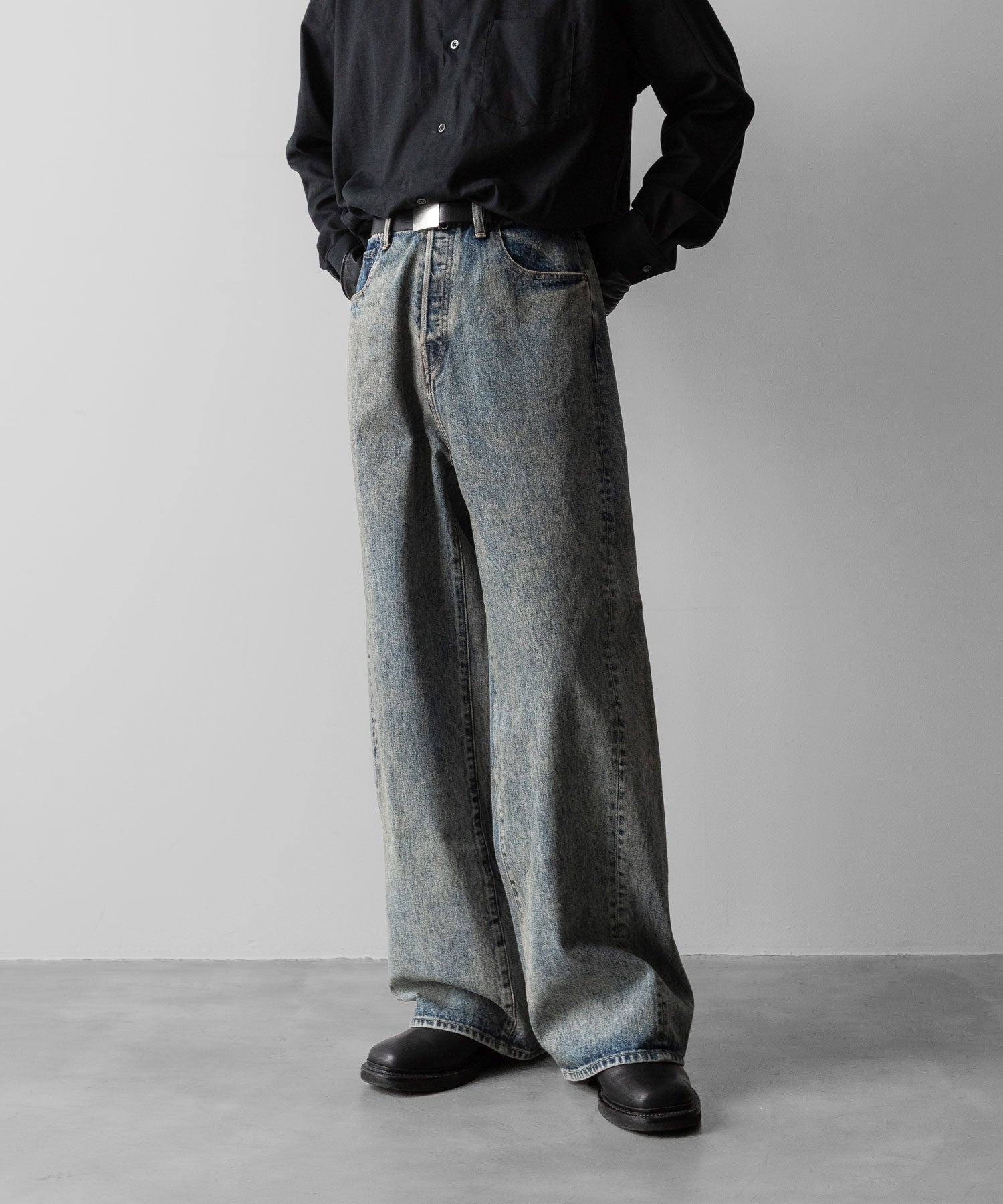 ssstein(シュタイン)のTWIST SEAM BAGGY VINTAGE DENIM JEANS - INDIGOの公式通販サイトsession福岡セレクトショップ
