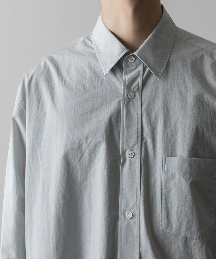 ssstein(シュタイン)の24AWコレクション OVERSIZED STANDARD SHIRT - LT.BLUE 公式通販サイトsession福岡セレクトショップ