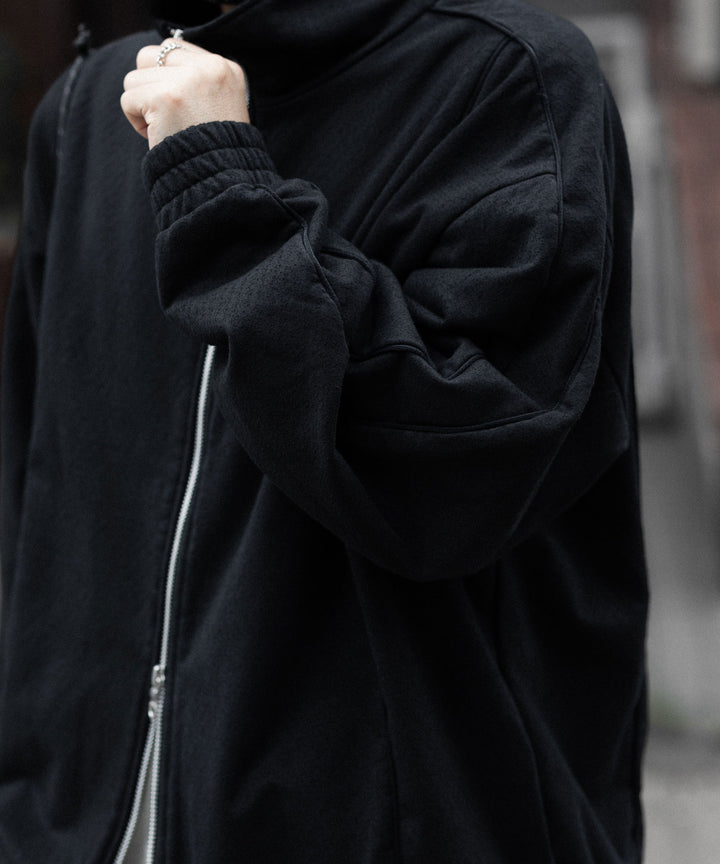 KANEMASA PHIL. カネマサフィルの36G NEEDLE PUNCH PIPING BLOUSONのBLACKの公式通販サイトsession福岡セレクトショップ