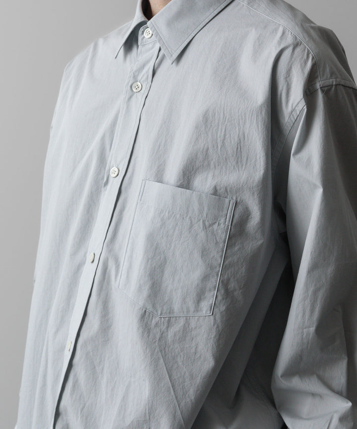 ssstein(シュタイン)の24AWコレクション OVERSIZED STANDARD SHIRT - LT.BLUE 公式通販サイトsession福岡セレクトショップ