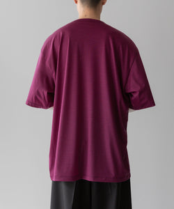 【KANEMASA PHIL.】カネマサフィル 36G WOOL SILKY TEEのPURPLEの公式通販サイトsession福岡セレクトショップ