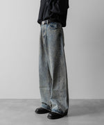 画像をギャラリービューアに読み込む, ssstein(シュタイン)のTWIST SEAM BAGGY VINTAGE DENIM JEANS - INDIGOの公式通販サイトsession福岡セレクトショップ

