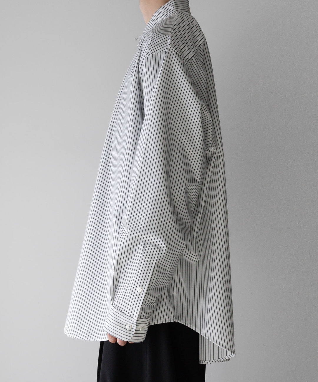 【KANEMASA PHIL.】カネマサフィル 46G ATOMOSPHERE STRIPE SHIRT - WHITE×NAVY sessionセッション福岡セレクトショップ 公式通販サイト