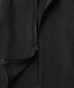 画像をギャラリービューアに読み込む, OPPOSE DUALITY-オポーズデュアリティのNO COLLAR RIB ZIP TOPのBLACK公式通販サイトsession福岡セレクトショップ
