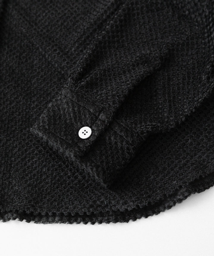 【paratrait】OCTA LS SHIRT - BLACK