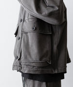画像をギャラリービューアに読み込む, KANEMASA PHIL. カネマサフフィル36G FINE SWEAT WORK JACKETのCHARCOAL PIGMENT公式通販サイトsession福岡セレクトショップ
